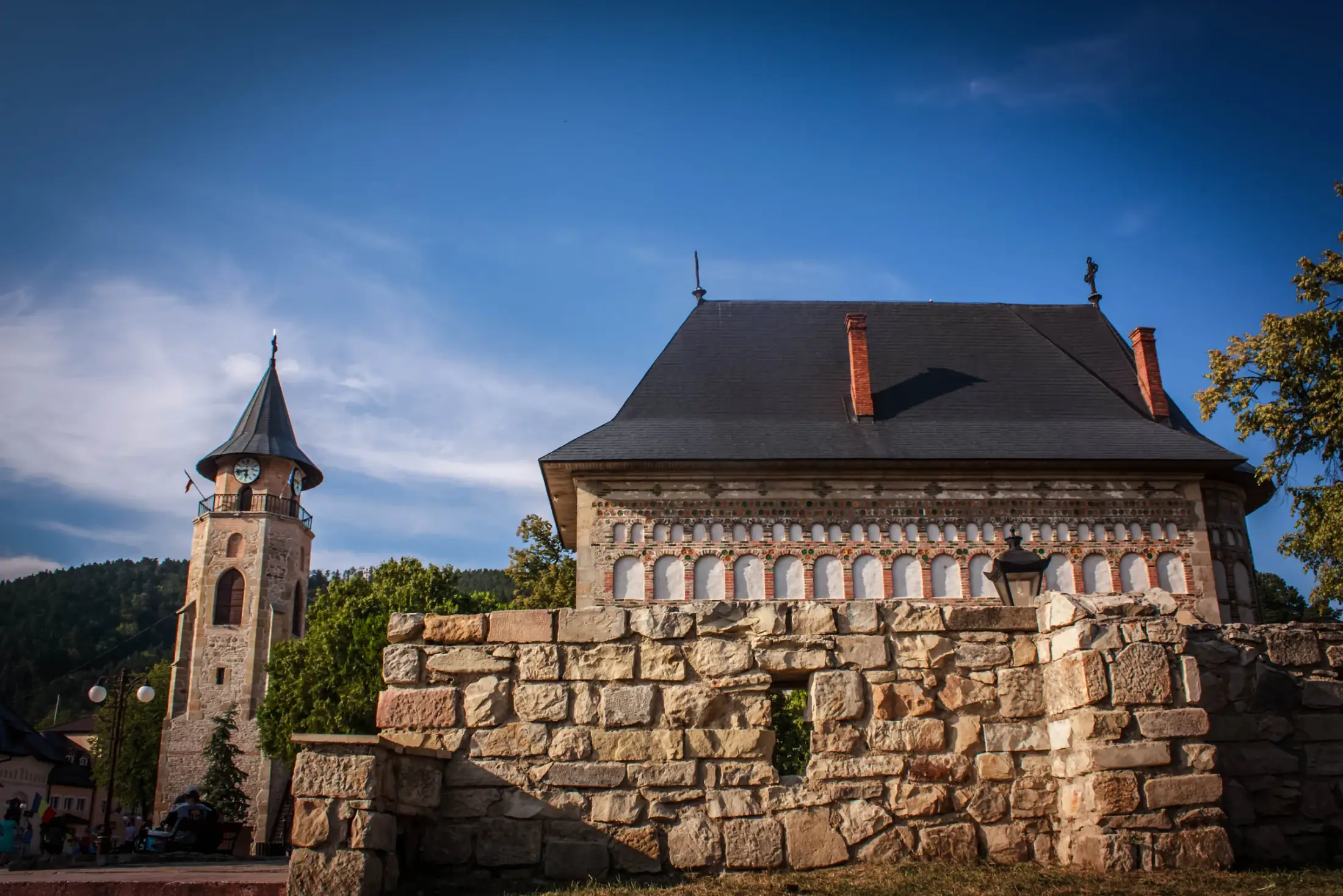 Stephen's Tower and St John's Church in the Princely Court ensemble